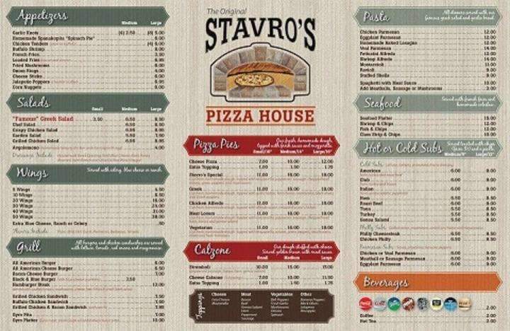 The Original Stavro's Pizza House - Orange City, FL