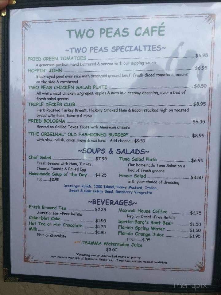 Two Peas Cafe - Labelle, FL