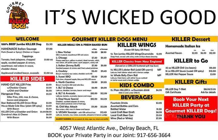 Gourmet Killer Dogs - Delray Beach, FL