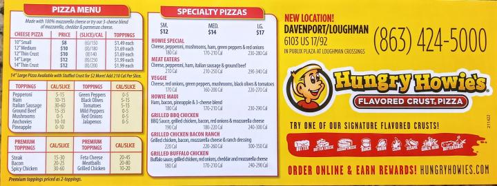 Hungry Howie's Pizza - Davenport, FL